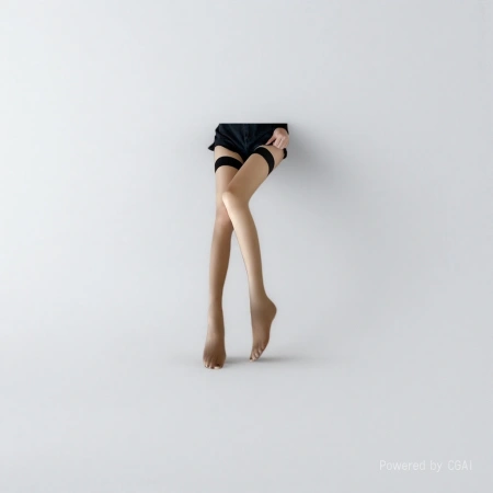 Ai-accompanied simulation character leg model dog-shaped AI companion leg accessory Ai-accompanied simulation character leg model dog-shaped AI companion leg accessory